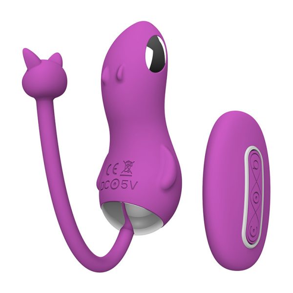 Remote Control Wireless Vibrating Egg – 10-Speed Low-Frequency Pulse Female Masturbator - Image 2